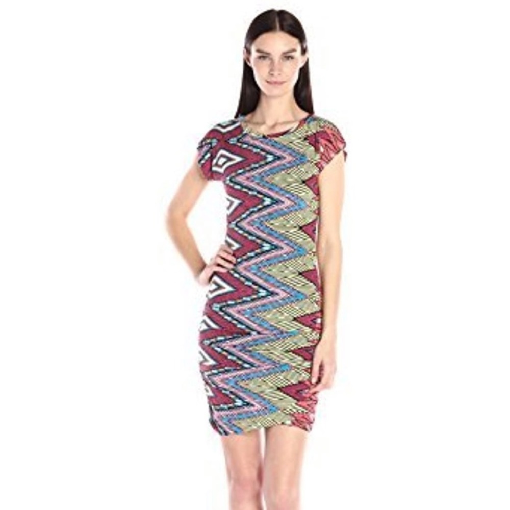 Misa Los Angeles Cyan Dress
